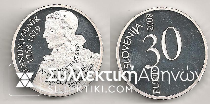 SLOVENIA 30 EURO 2008
